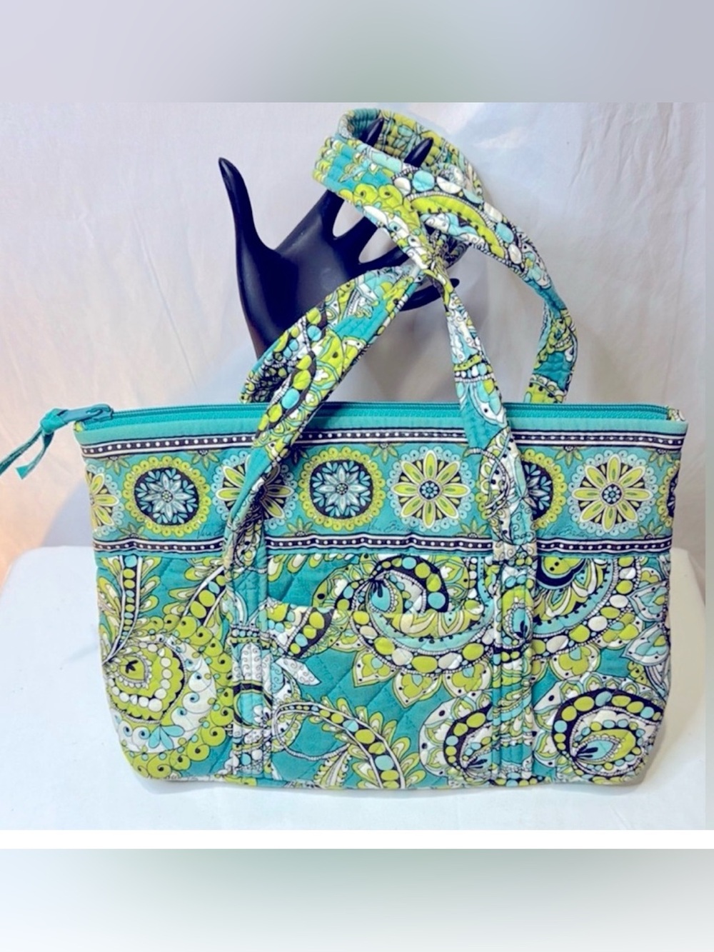 Vera Bradley Green Paisley Women's Bag